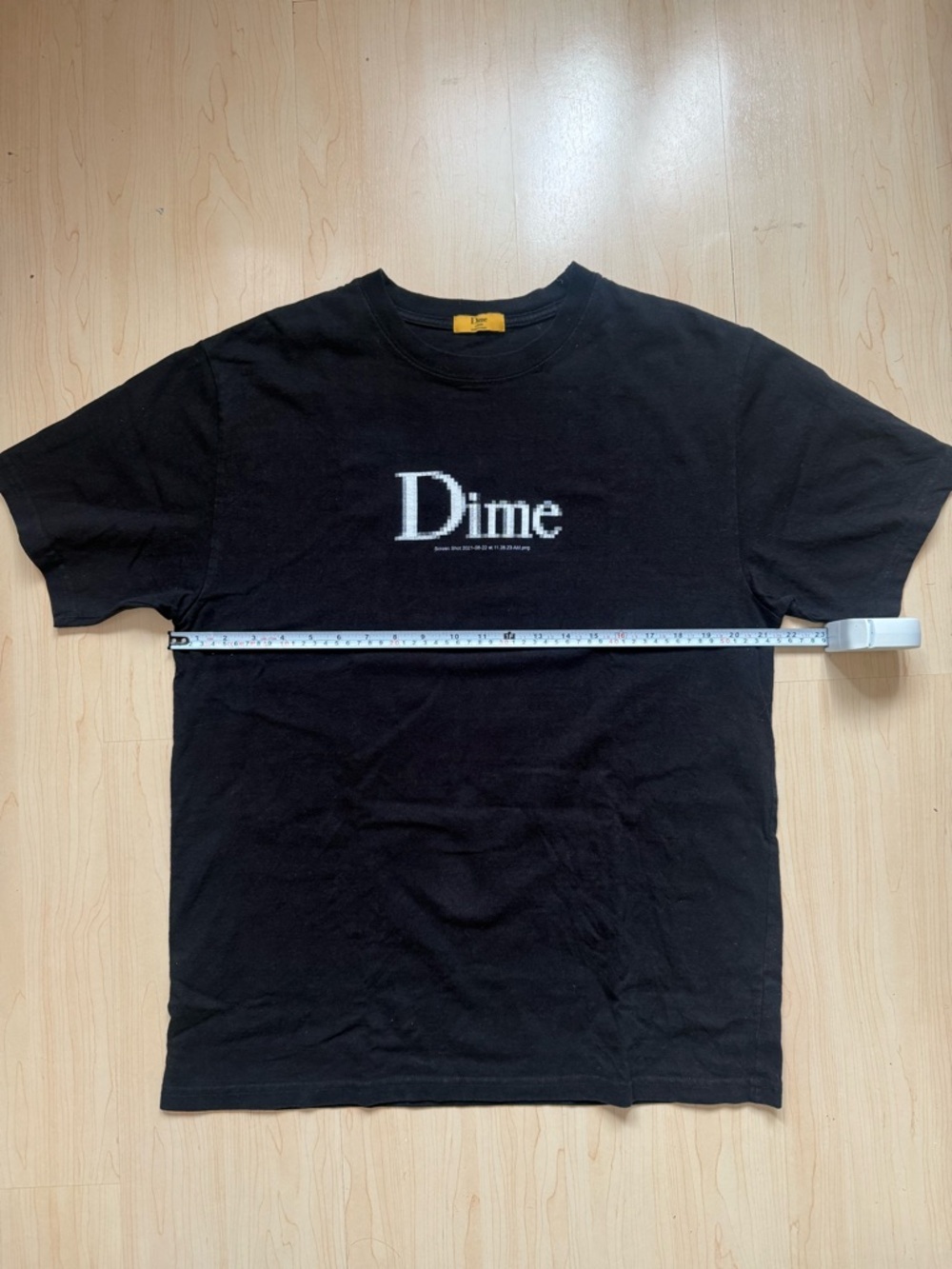 Dime Black Digital Screenshot Logo T-Shirt - Picture 5 of 5